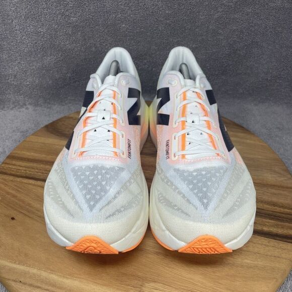 New Balance FuelCell SuperComp Elite v4 Men’s 11.5 2E WIDE White Orange MRCELCW4 main image 5